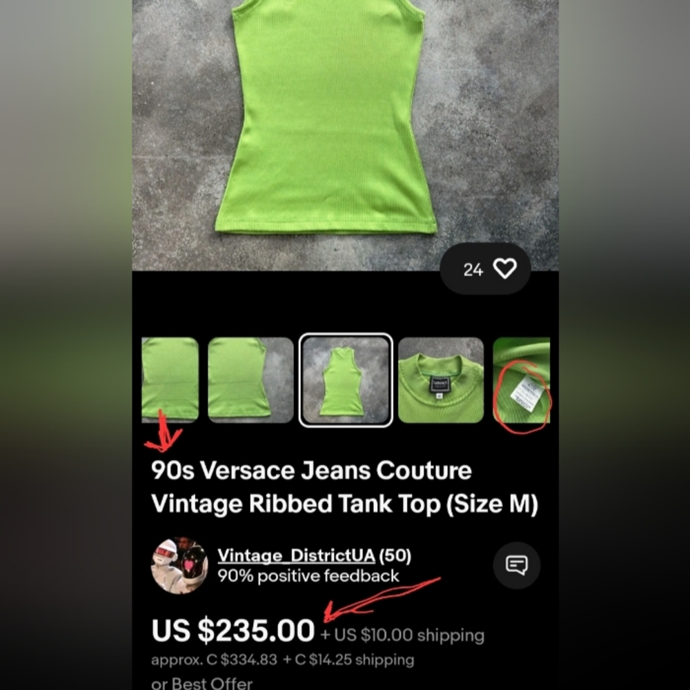 VERSACE J. C. TOP - Picture 14 of 15